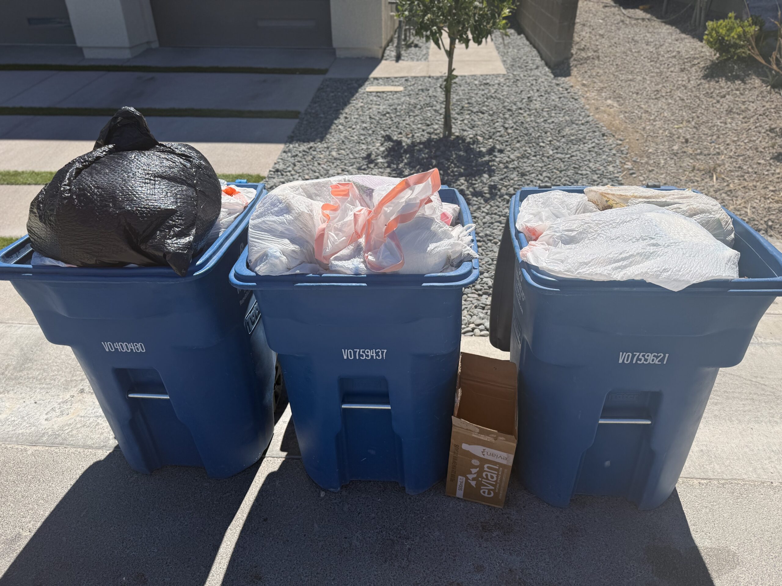 Before: Commercial property cleanout and construction debris removal Las Vegas Valley